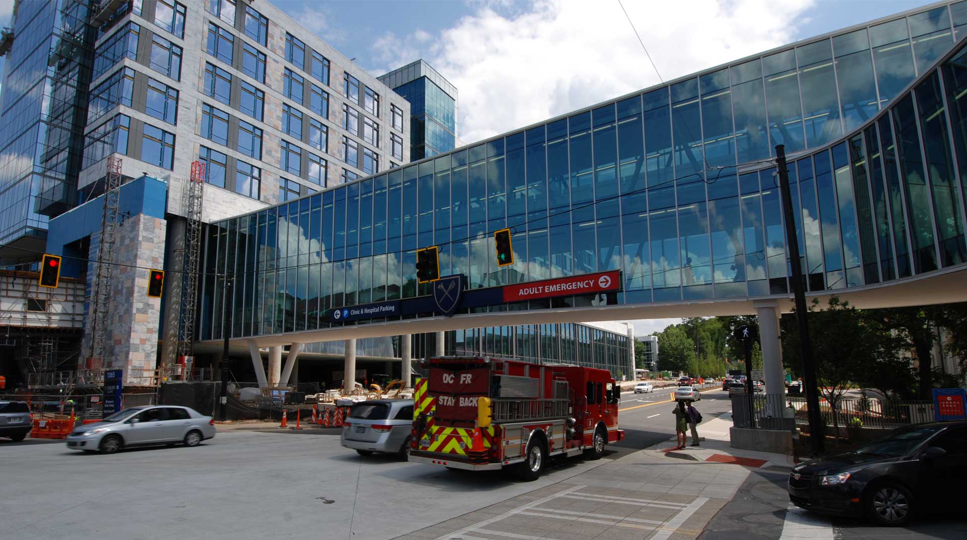 Emory University Hospital bridge